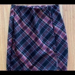 Fashion Nova mini skirt plaid